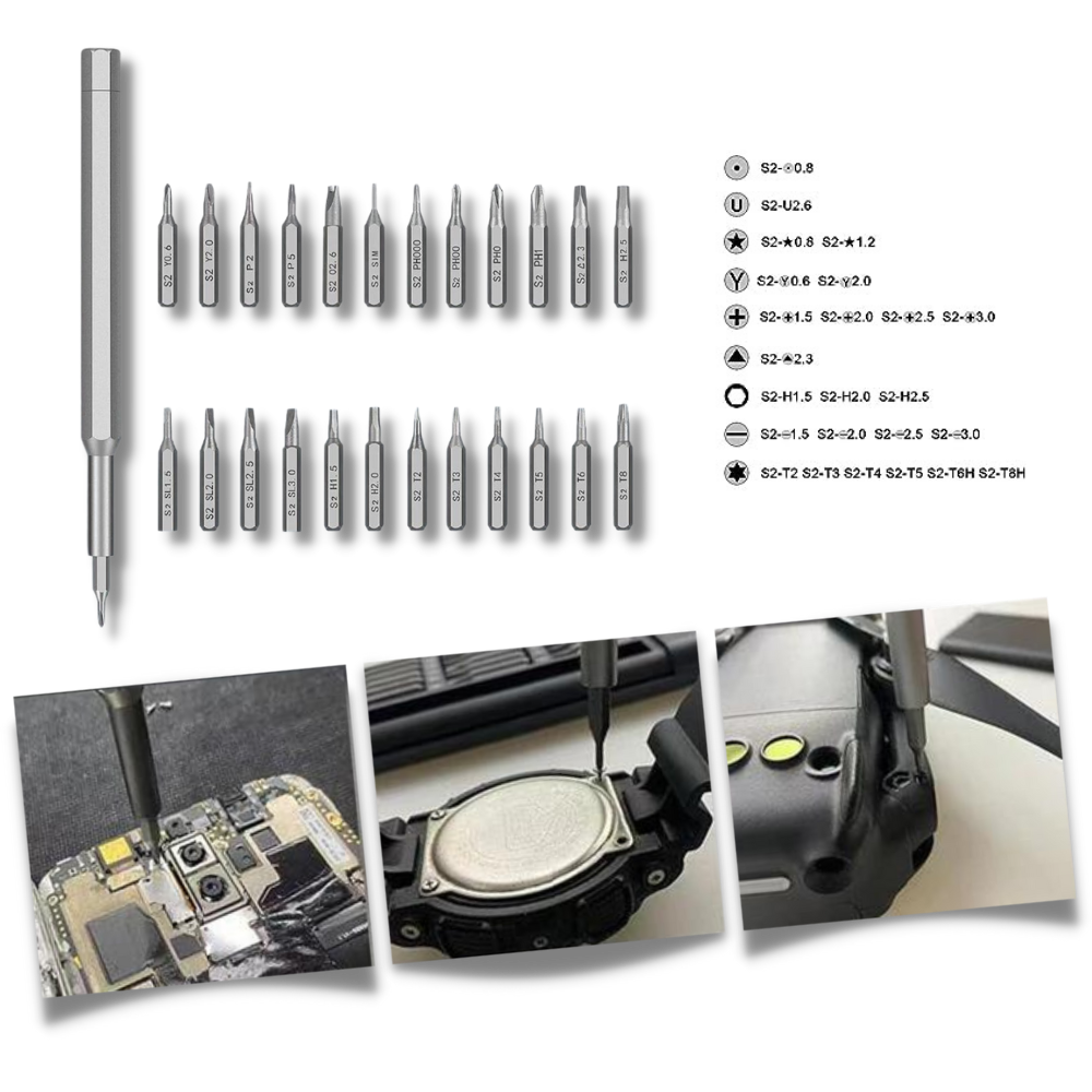24-in-1 Precision Screwdriver Set