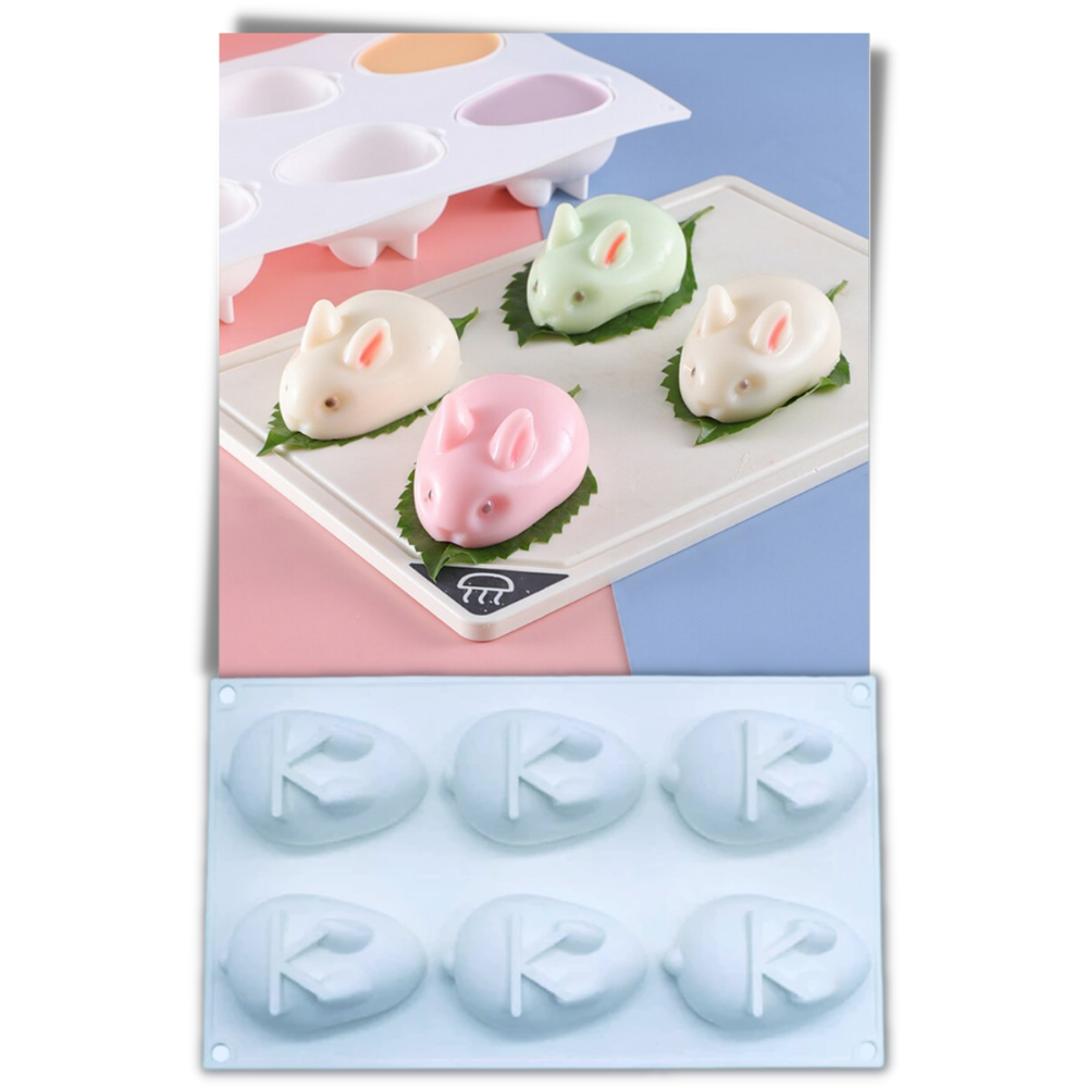 Mini Bunny Silicone Cake Mould