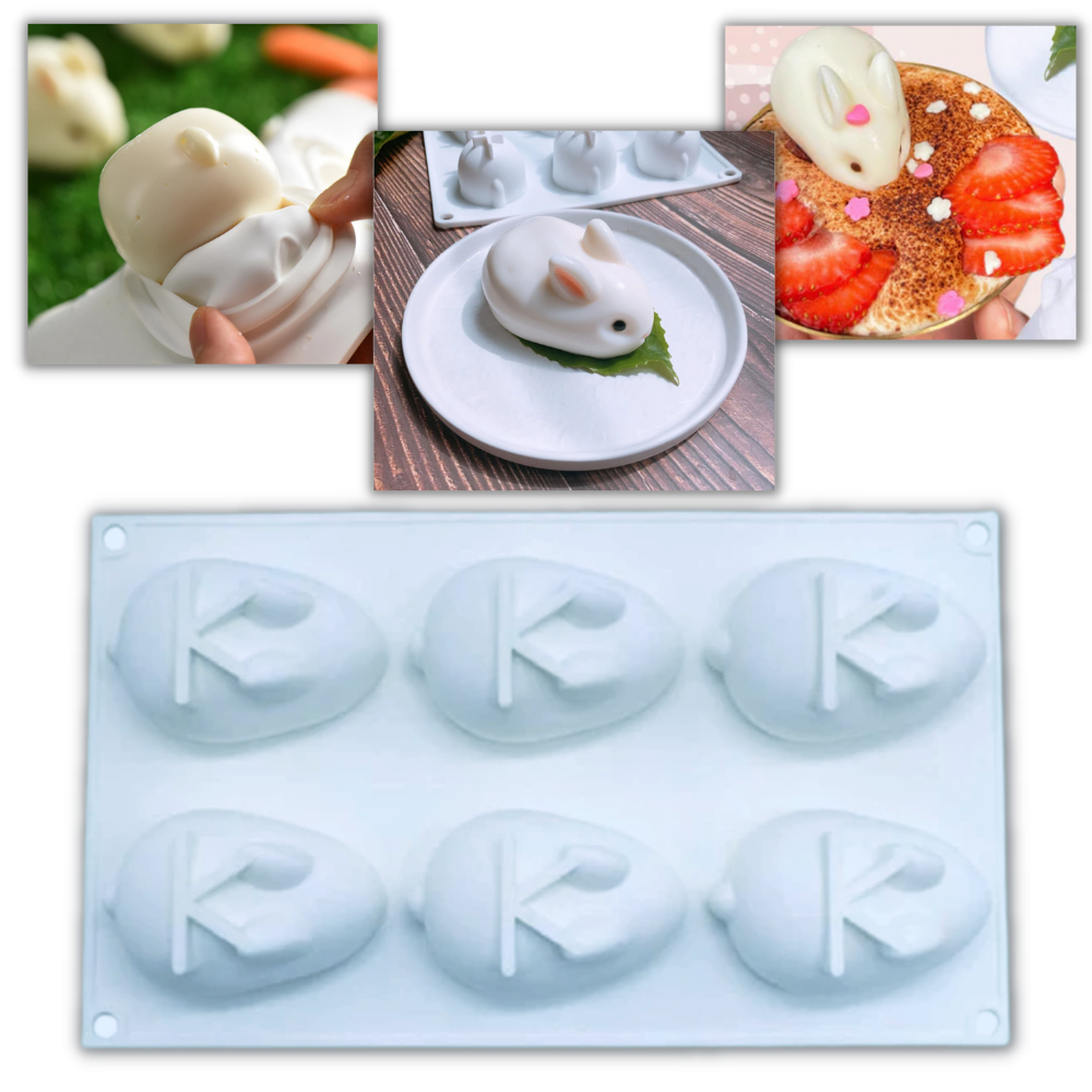 Mini Bunny Silicone Cake Mould