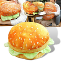 Plush Burger Cushion