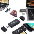 3 in 1 USB memory card reader