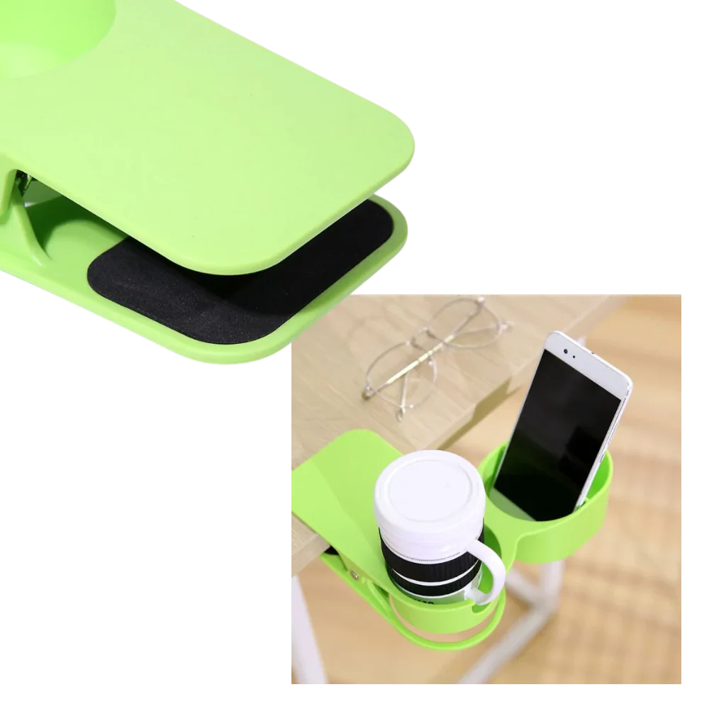 Clip-On Double Cup Holder