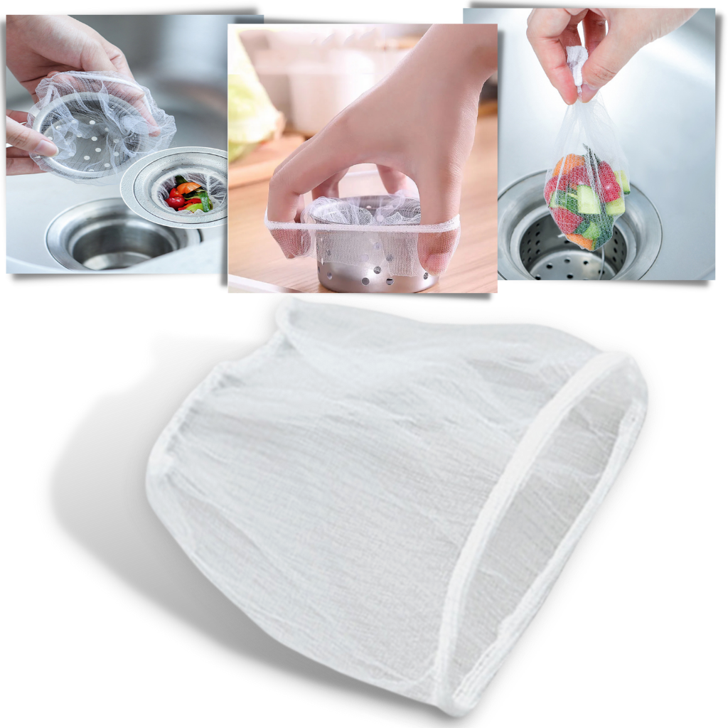 Pack of Filter Mesh for Kitchen Sink