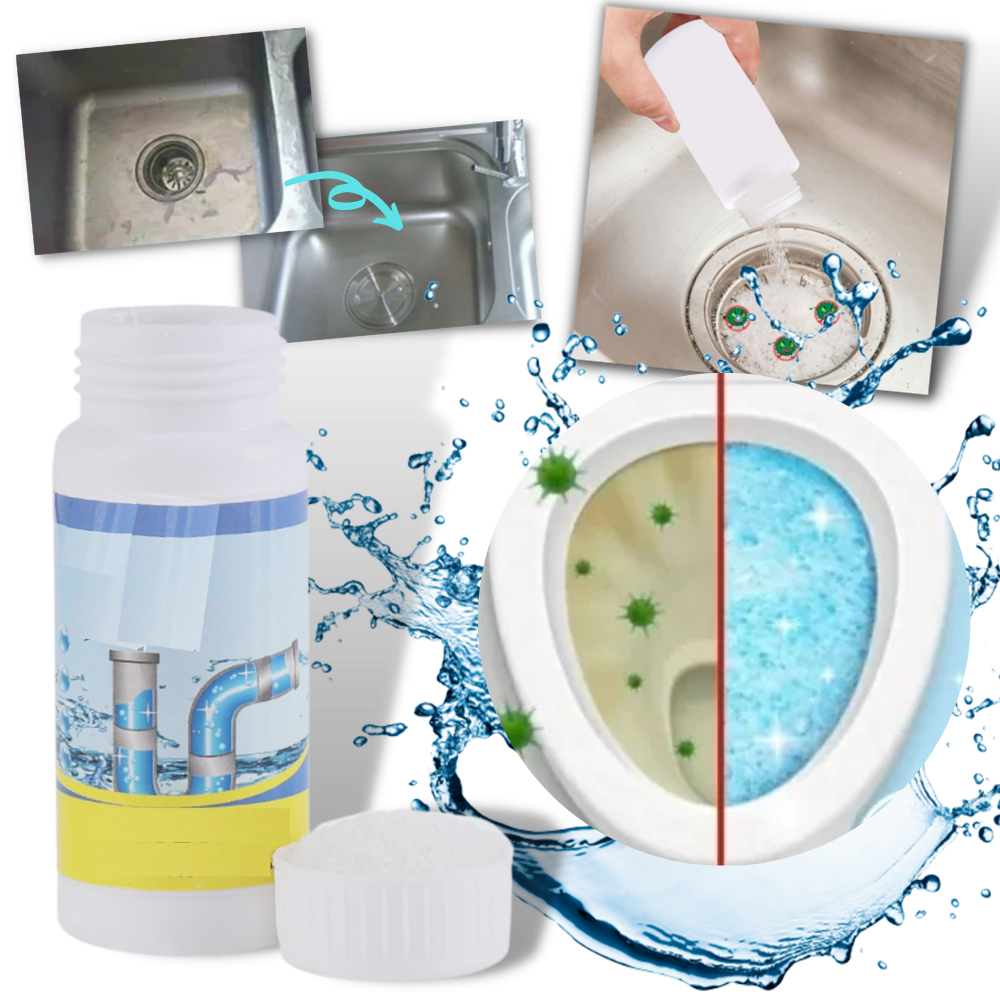 Kitchen Sink and Drain Cleaning Powder