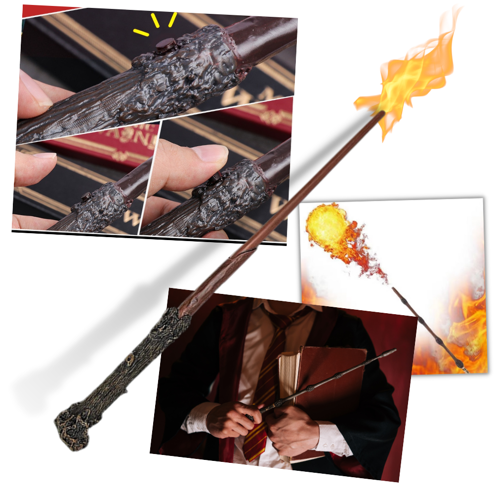 Harry Potter Magic Fire-Shooting Wand