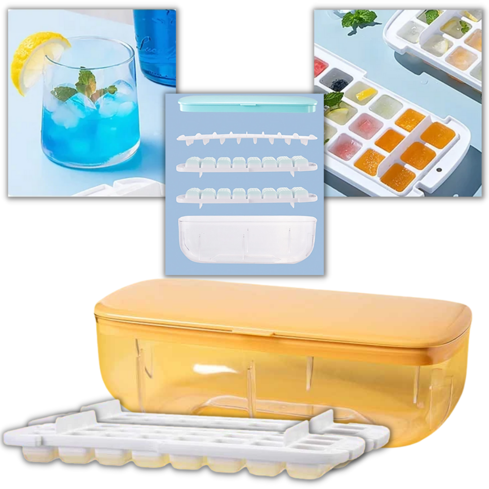 Silicone Ice Cube Mold Tray