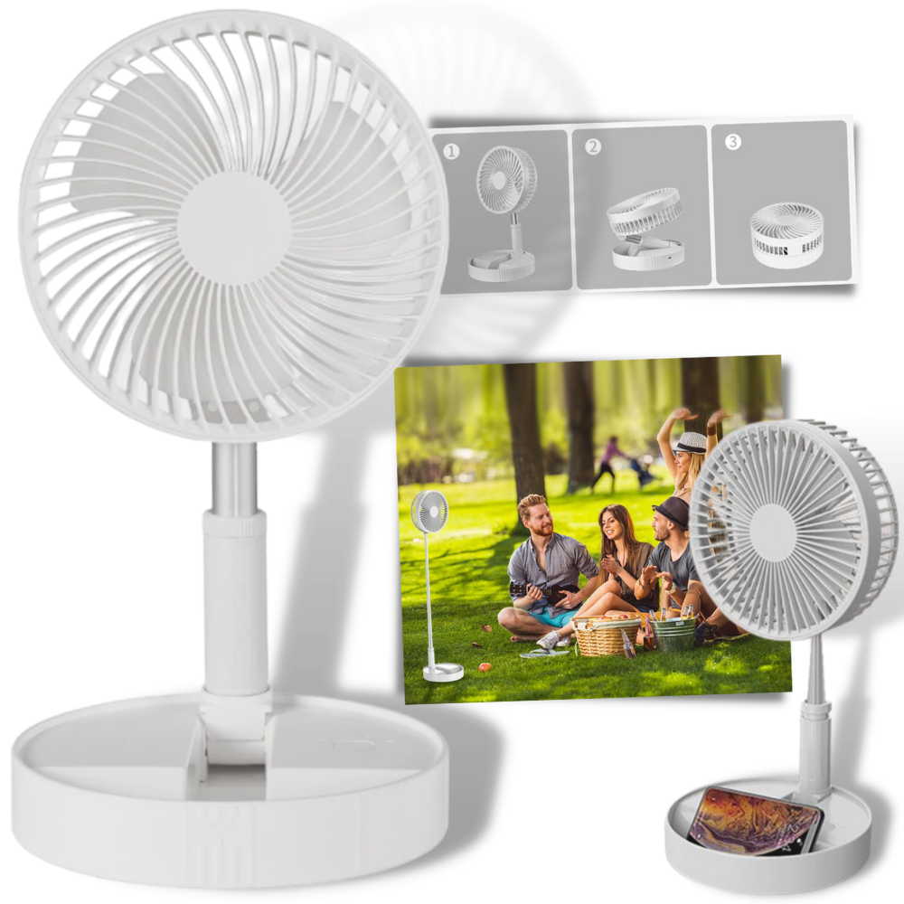Unique Portable Foldable USB Fan