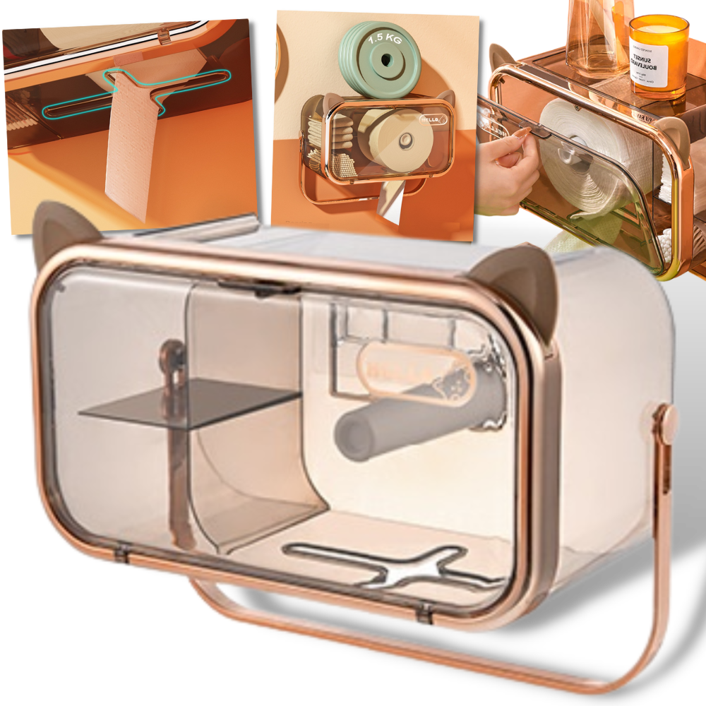 Multifunctional Toilet Paper Storage Rack