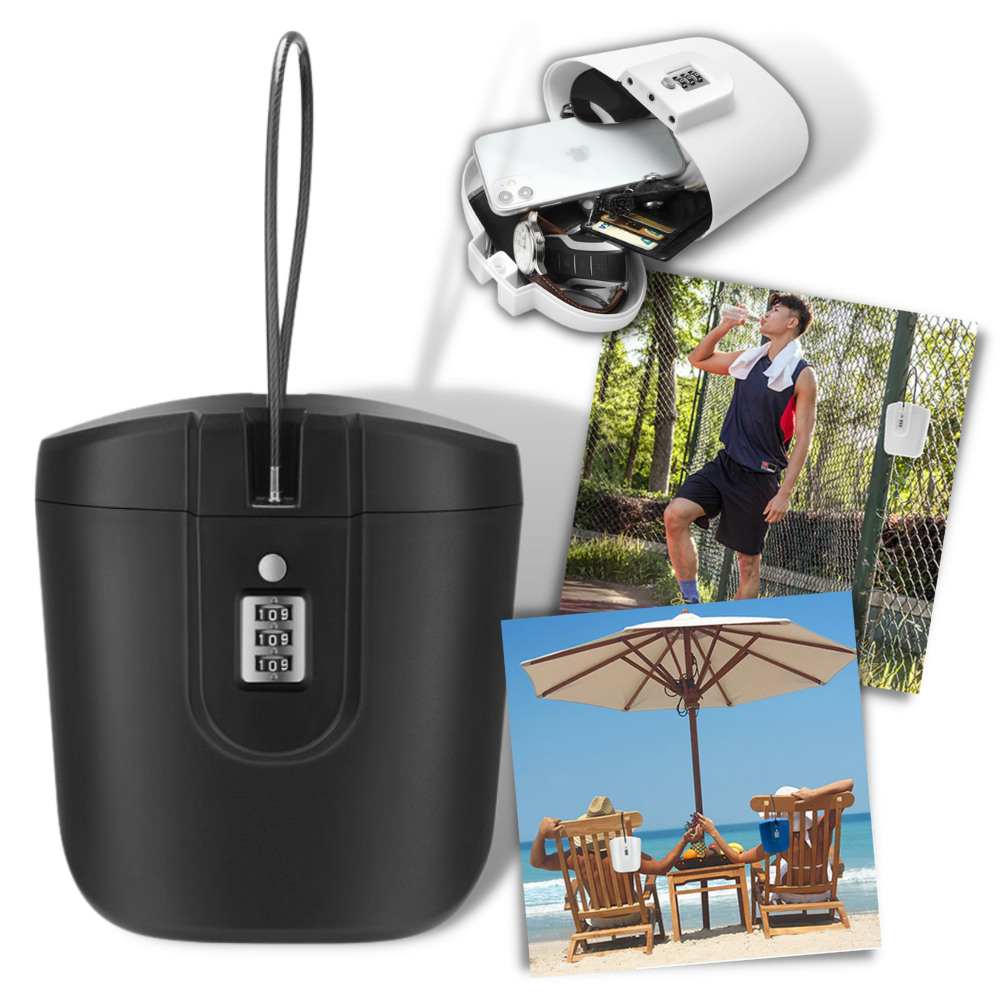 Portable Safe Box with Handle