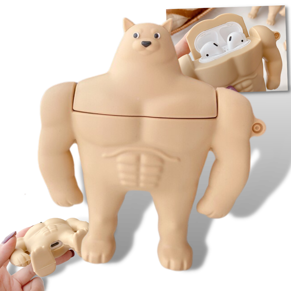 3D Shiba Inu AirPod Charging Case