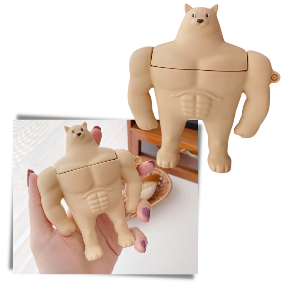 3D Shiba Inu AirPod Charging Case