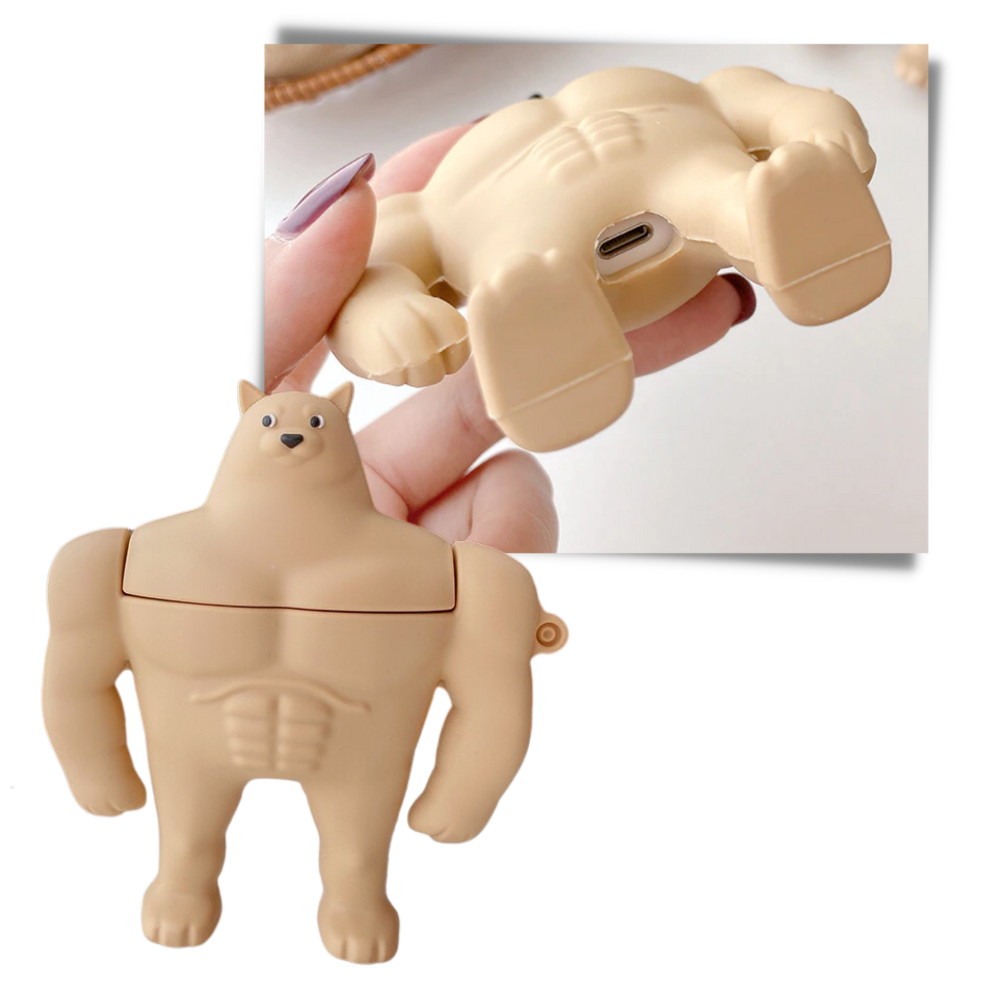 3D Shiba Inu AirPod Charging Case