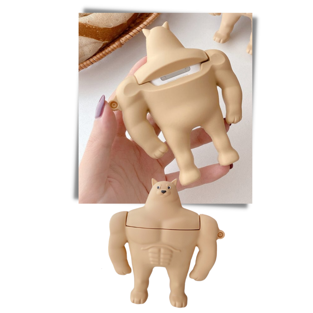 3D Shiba Inu AirPod Charging Case