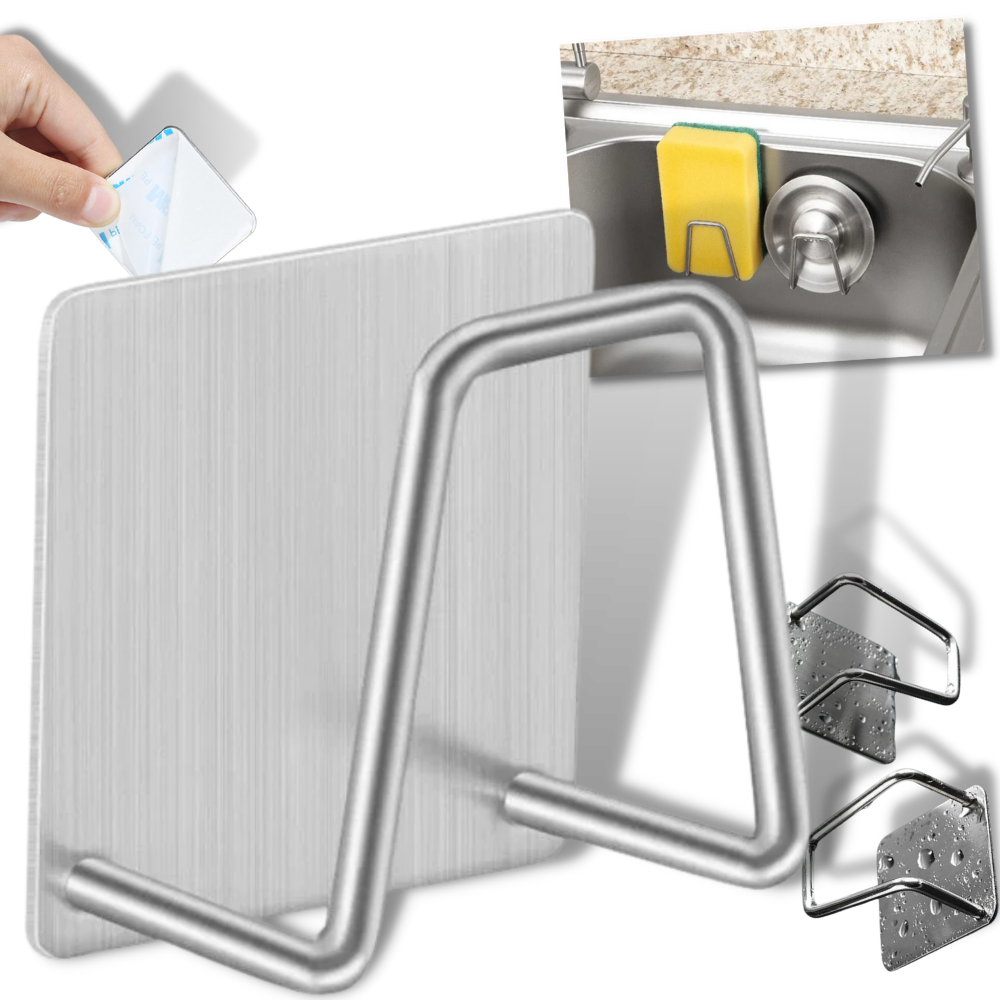 Pack of 2 Stainless Steel Sponge Holders