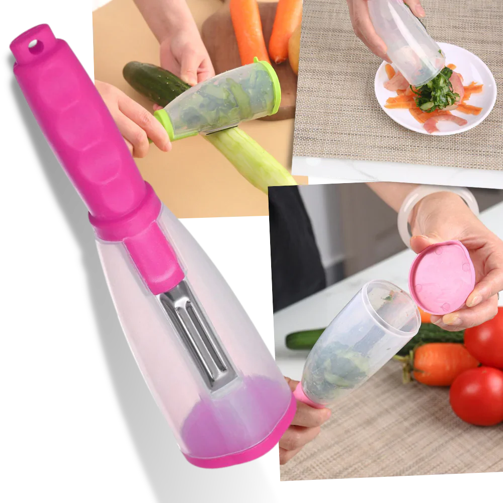 Fruit & Vegetable Peeler with Catcher