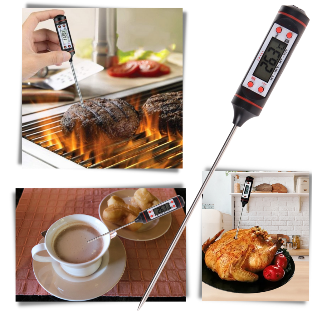 Digital Cooking Probe Thermometer