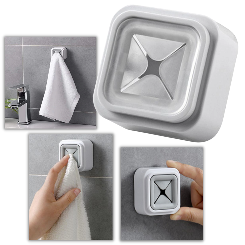 Pack of 3 Adhesive Towel Holders