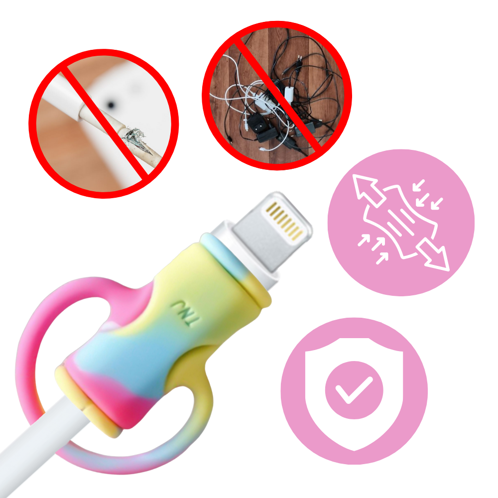 2 in 1 Silicone Cable Winder: