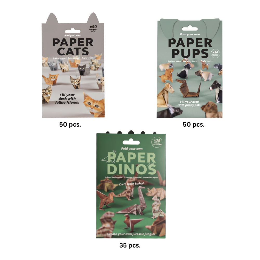 3D Pet Origami Paper