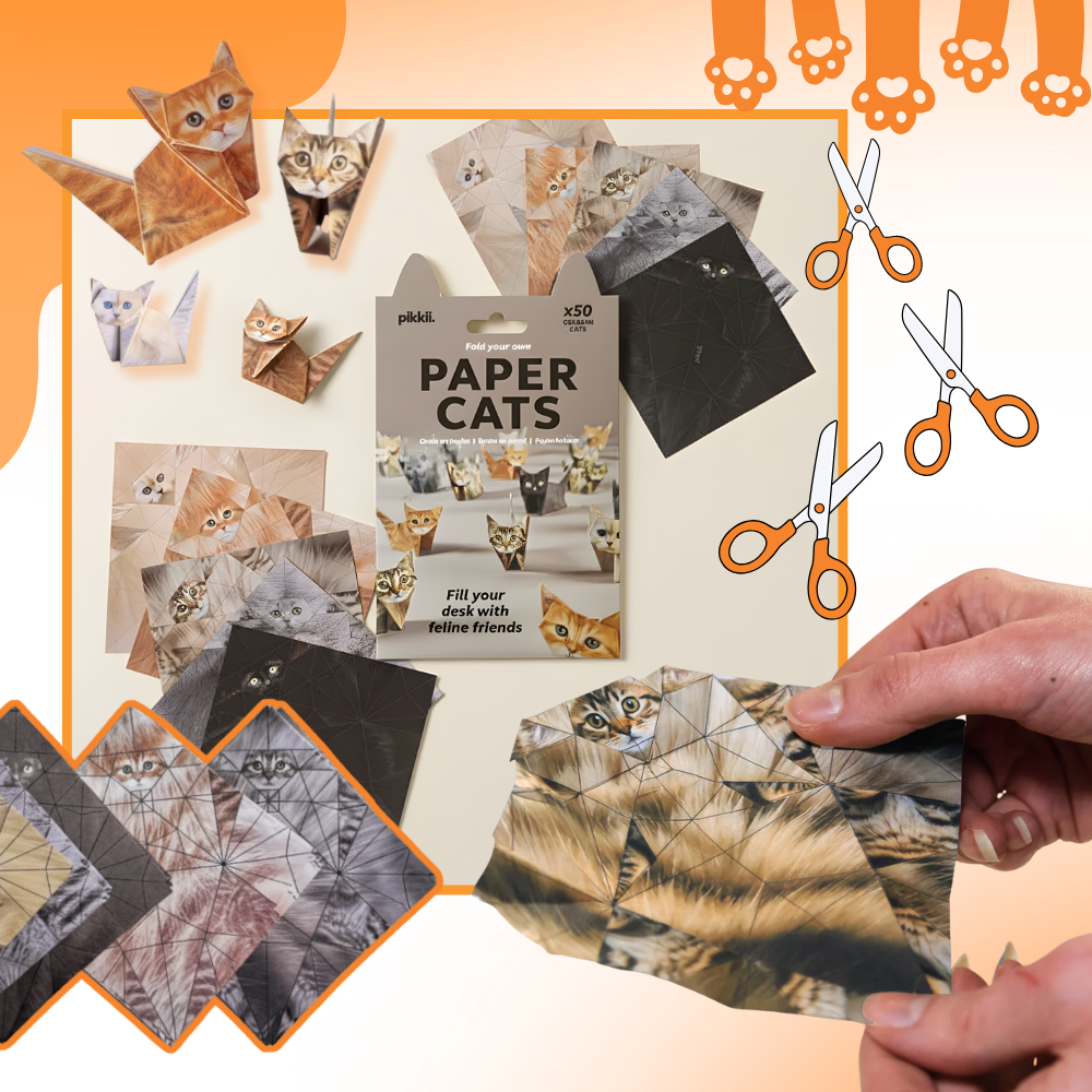 3D Pet Origami Paper