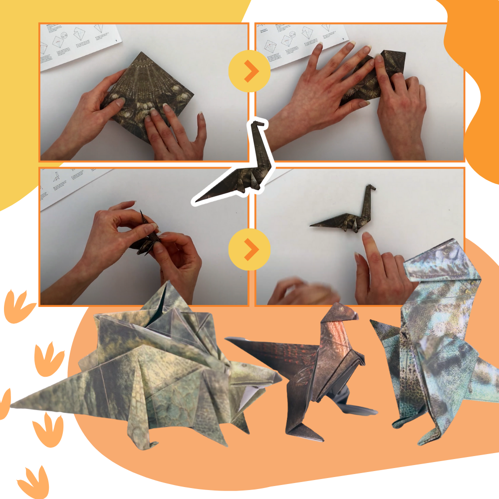 3D Pet Origami Paper