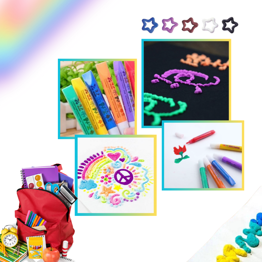 3D Puffy Bubble Popcorn Pen