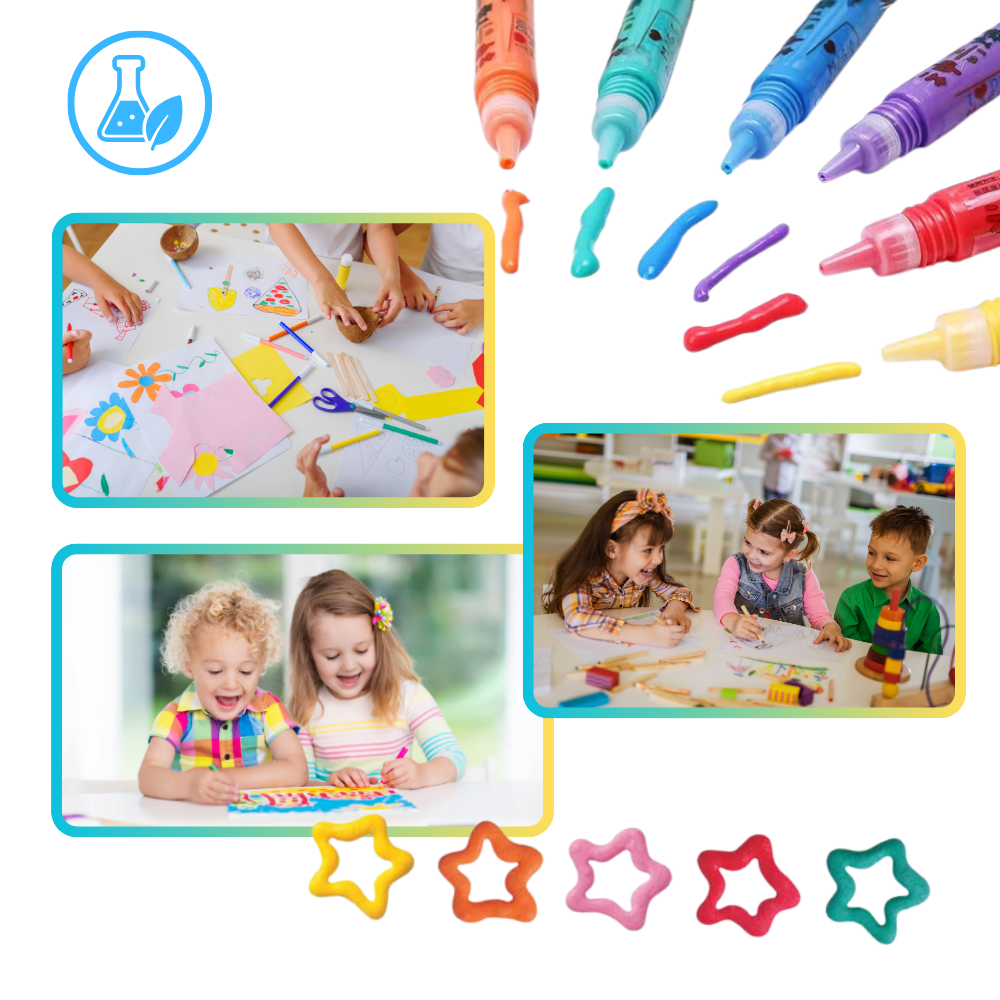 3D Puffy Bubble Popcorn Pen