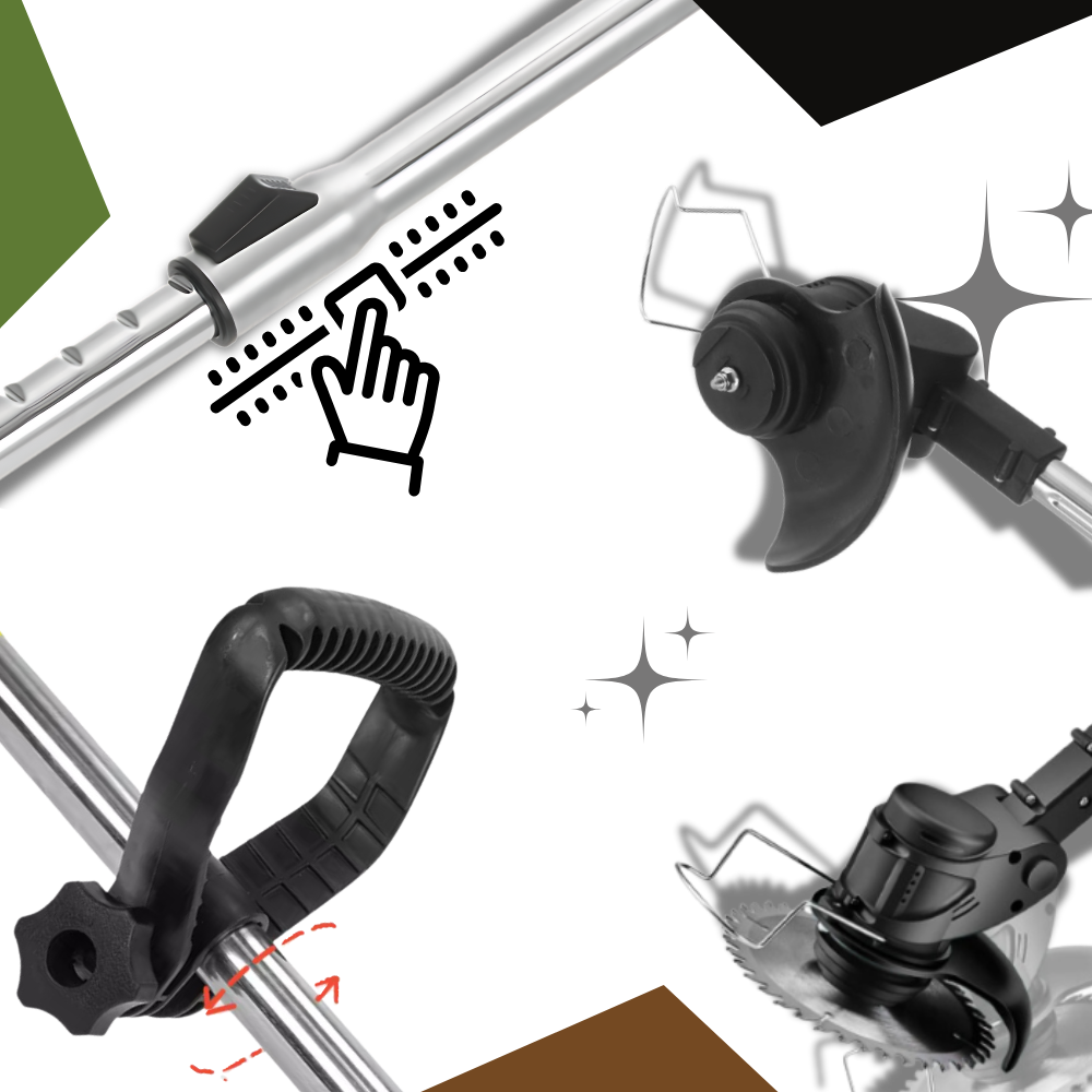 3-in-1 Cordless Grass Trimmer