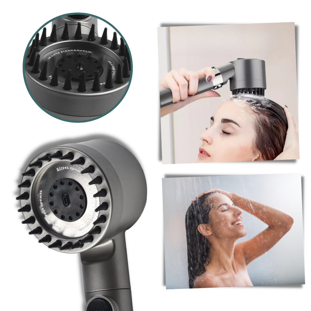 4-in-1 High-Pressure Shower Head