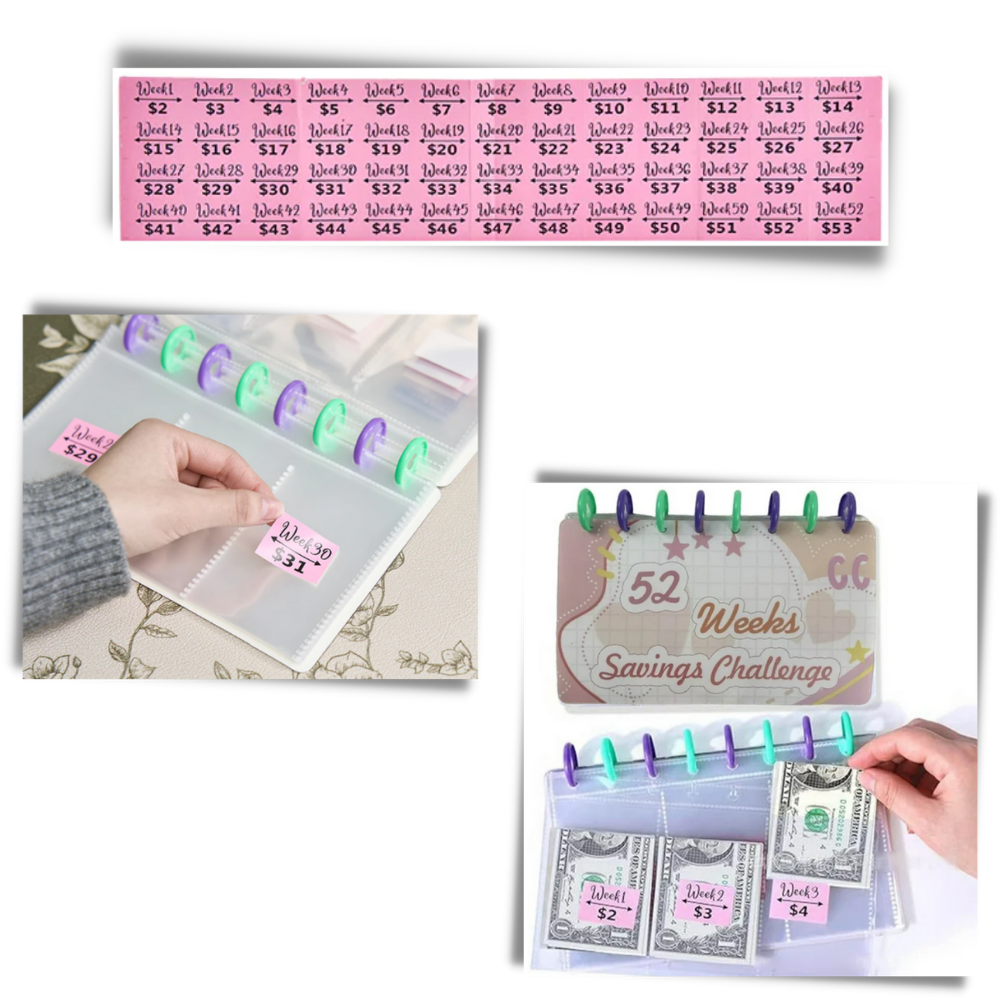 52 Week Comprehensive Savings Binder