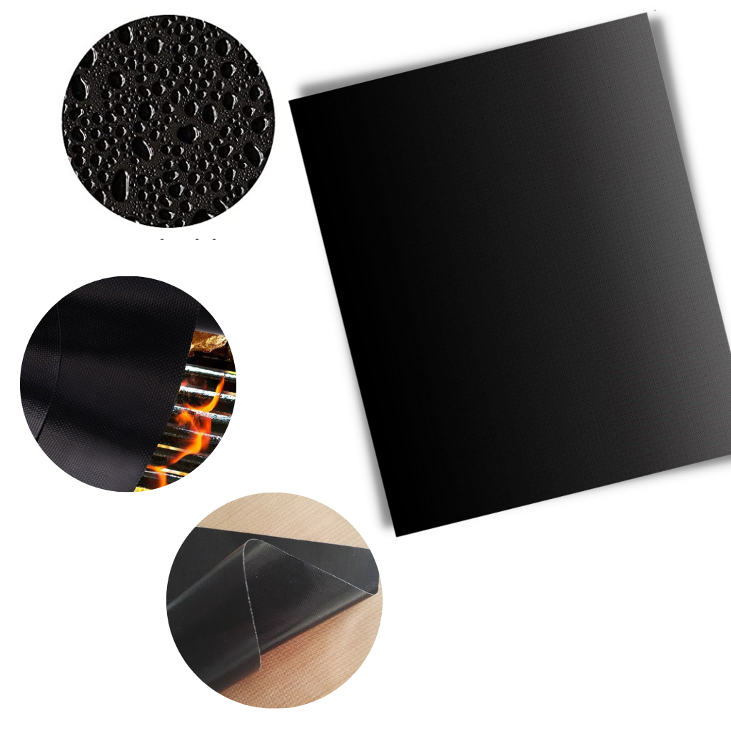 5pcs Premium Non Stick BBQ Grill Mat