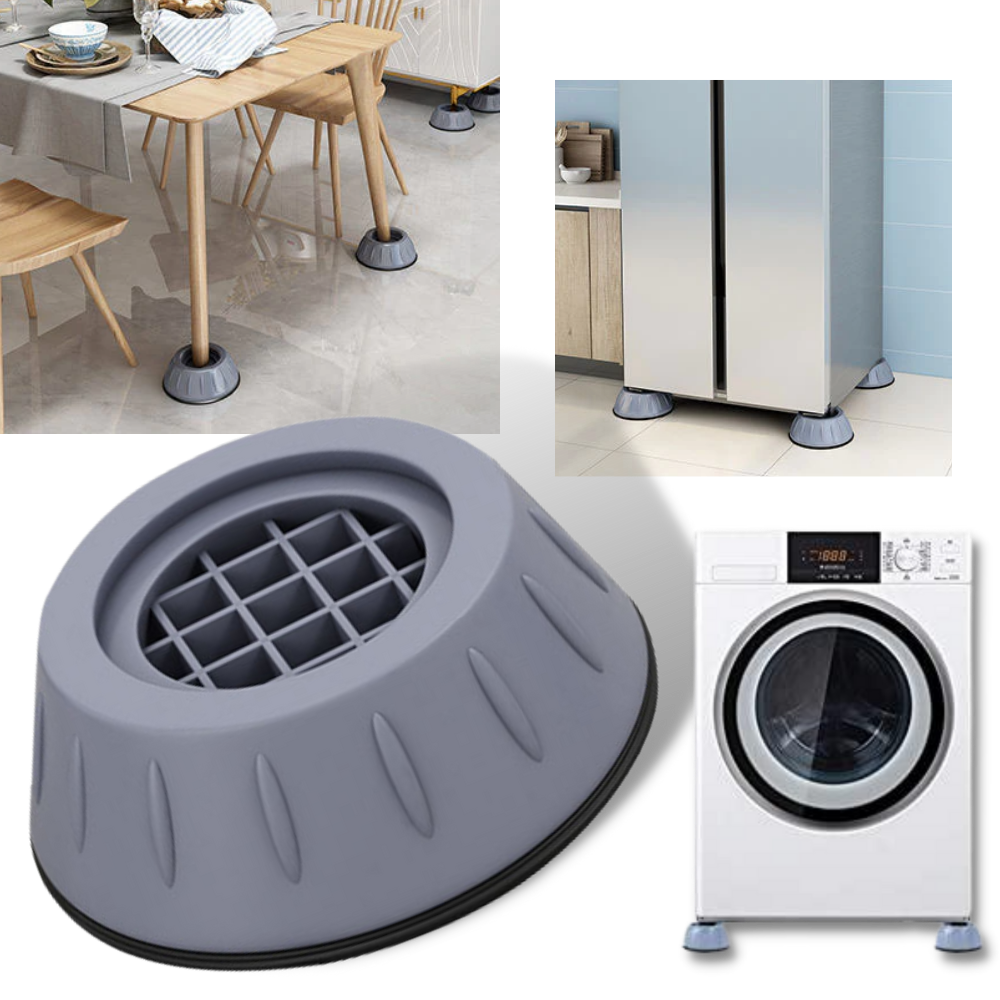 Pack of 4 Anti Vibration Rubber Feet Pads