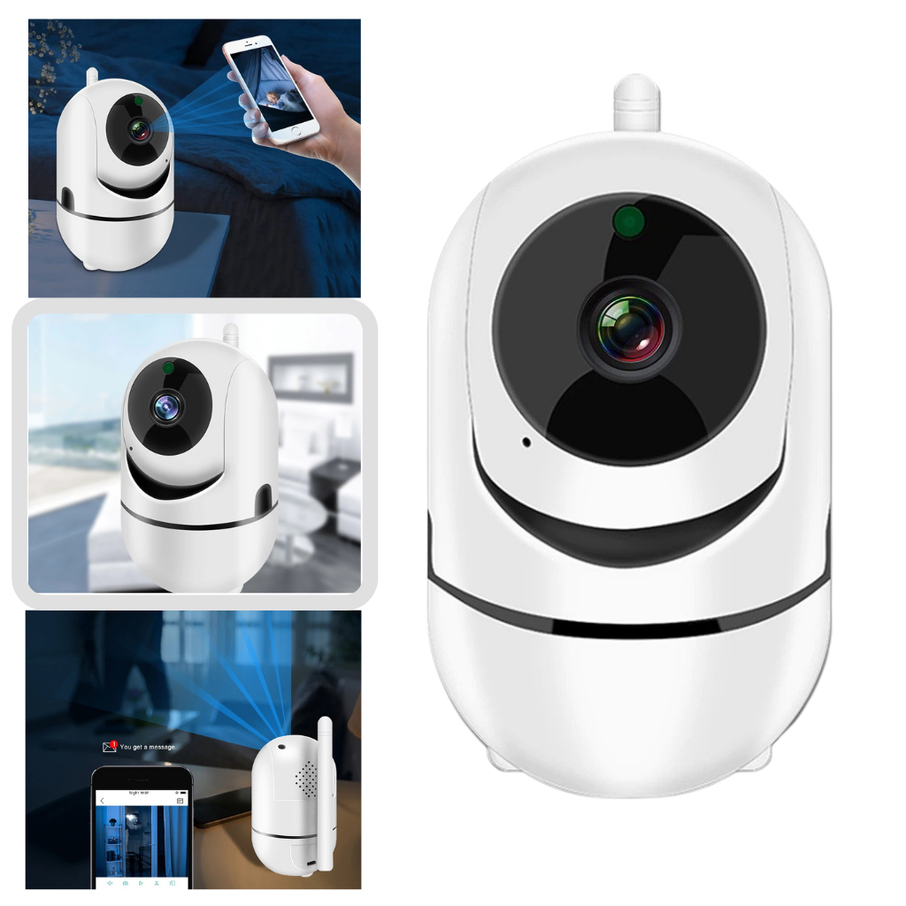 HD Wireless Security Camera with Sound and Motion Detection