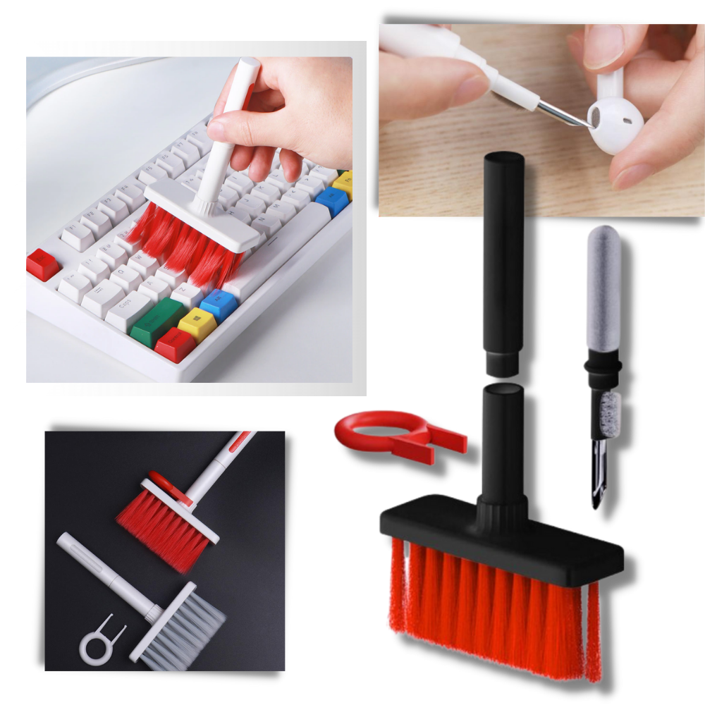 5-in-1 Keyboard & Earphone Cleaner