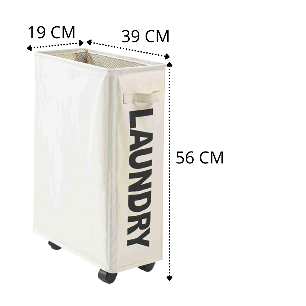 Portable Laundry Basket with Wheels