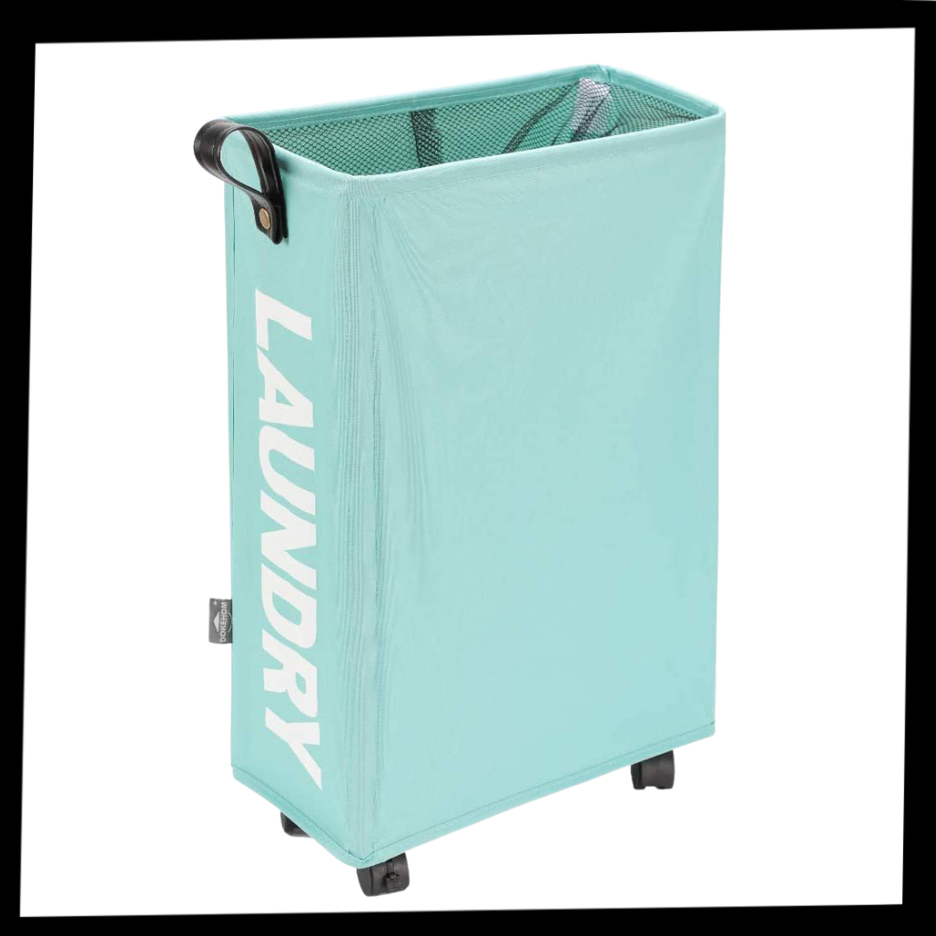 Portable Laundry Basket with Wheels