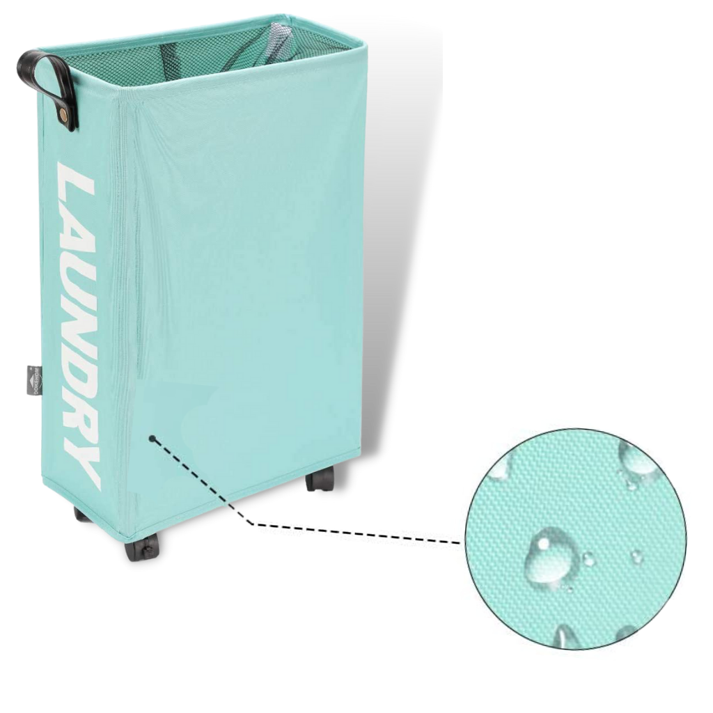 Portable Laundry Basket with Wheels