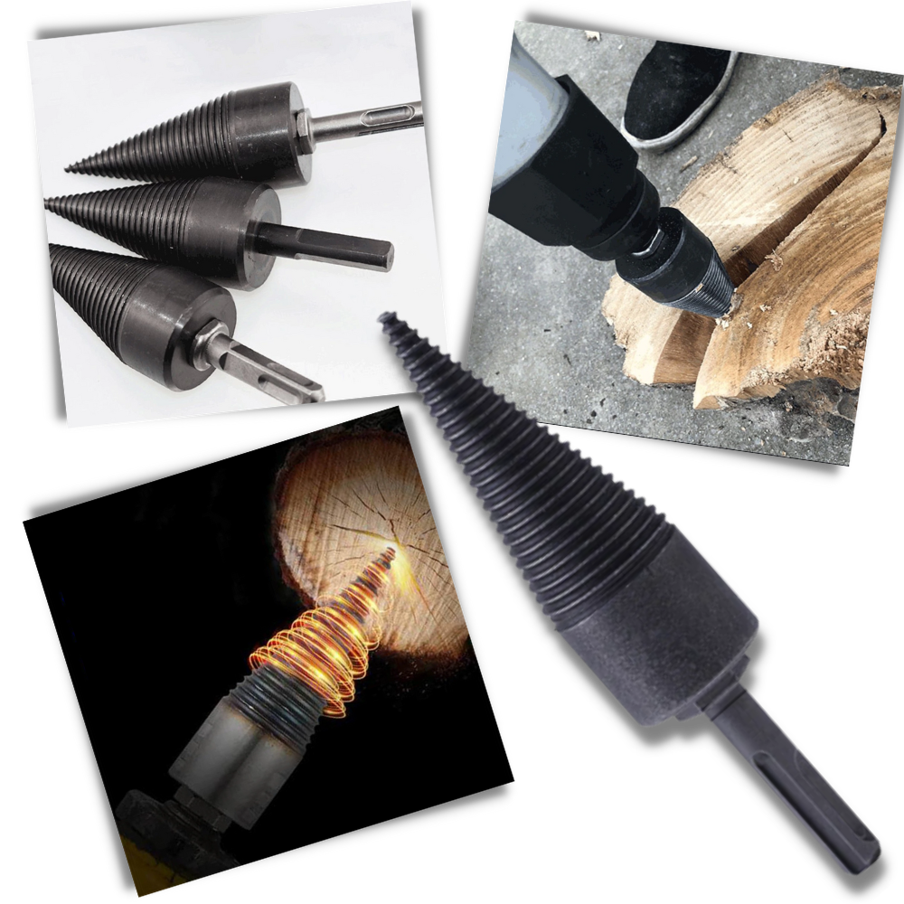 Wood Splitter Drill Bit