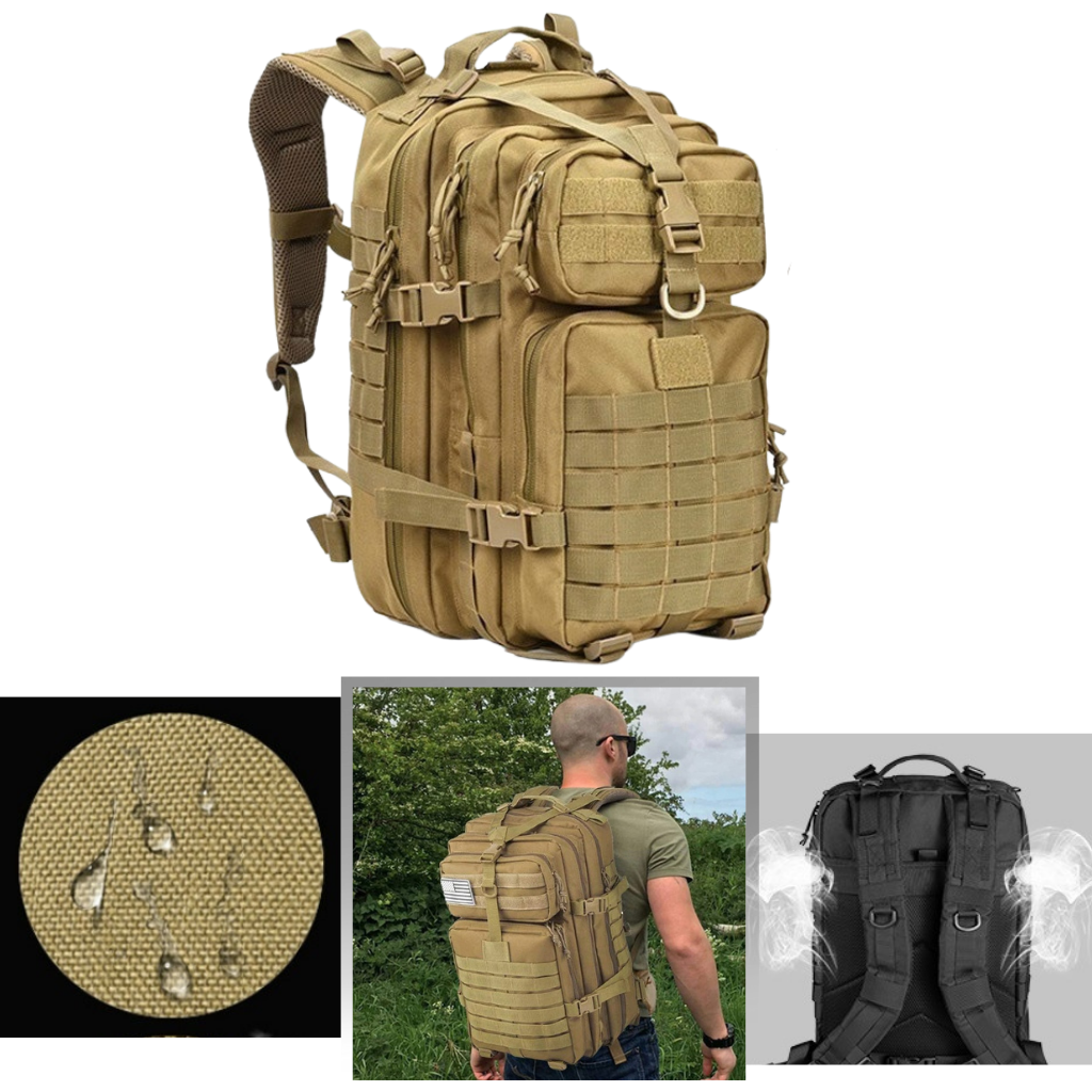50L resistant camp backpack