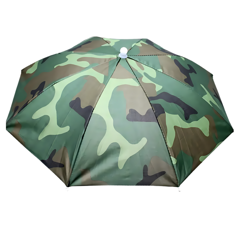 Adjustable Hand-Free Umbrella Hat