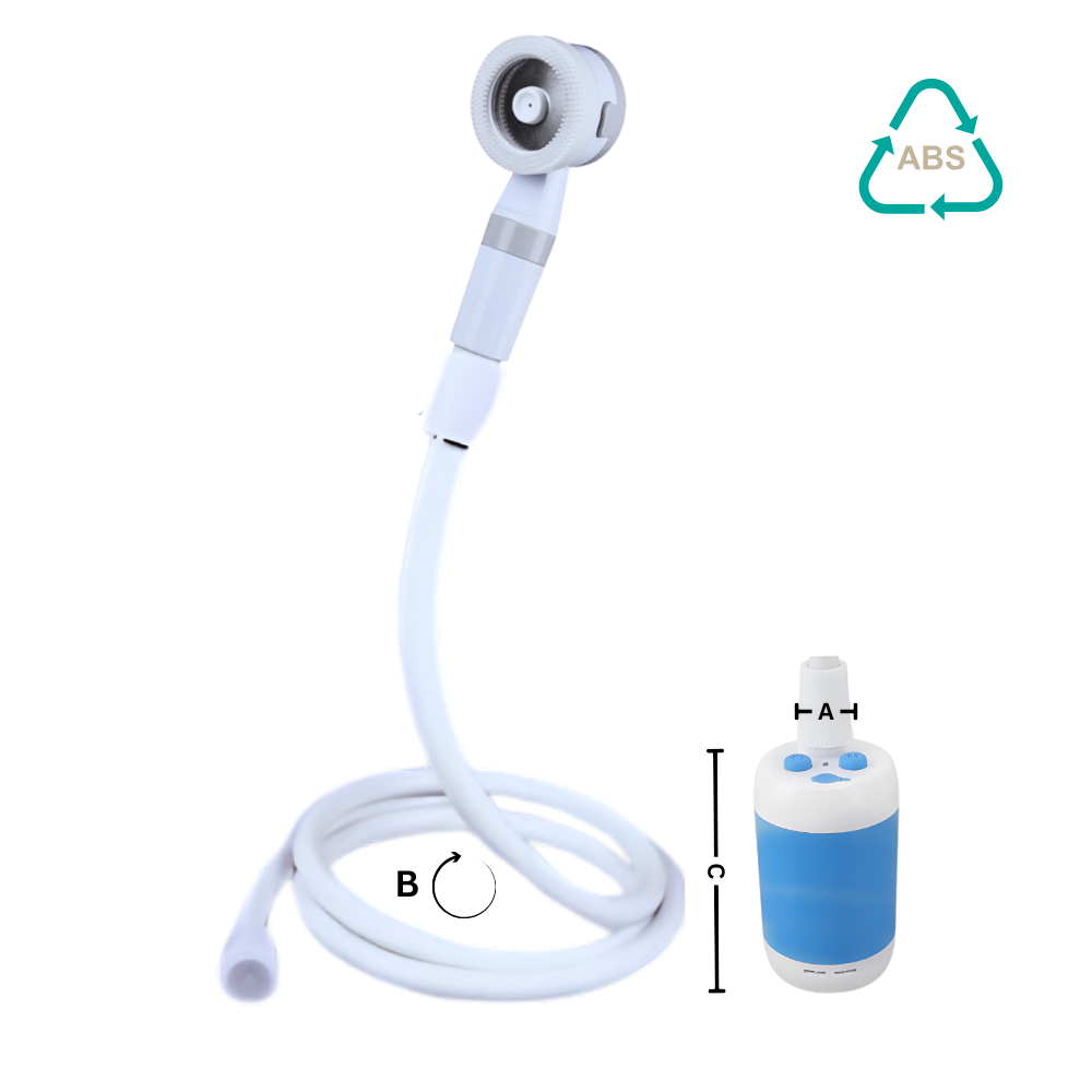 Adjustable Portable Outdoor Shower