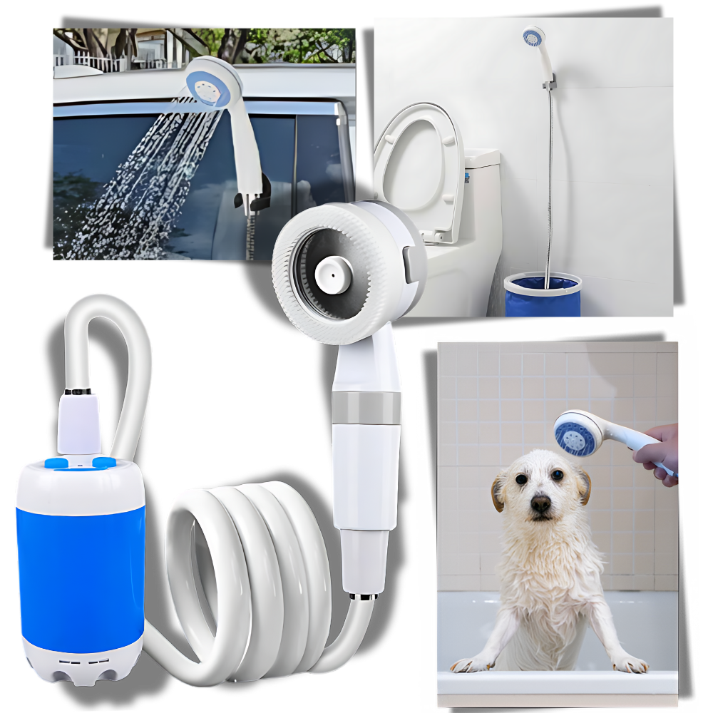 Adjustable Portable Outdoor Shower