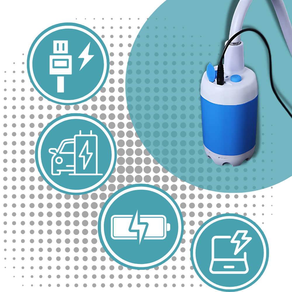 Adjustable Portable Outdoor Shower