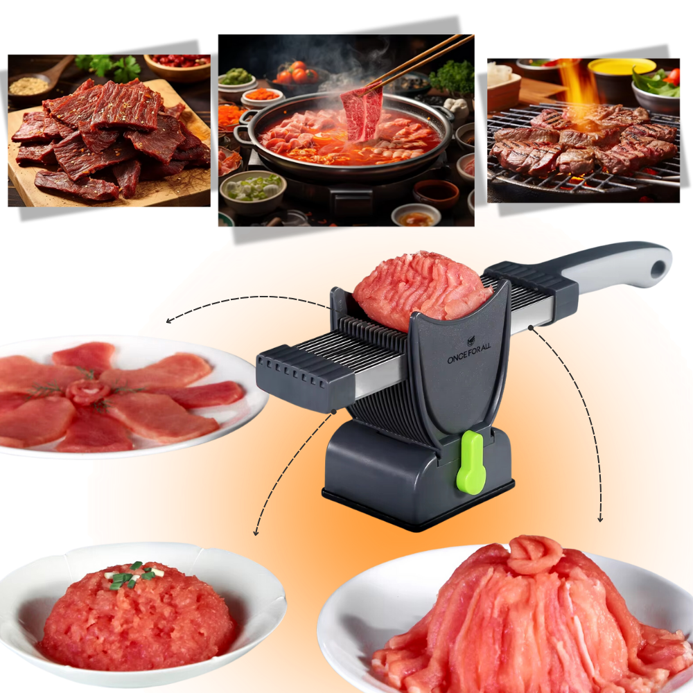 Adjustable Thickness Manual Meat Slicer