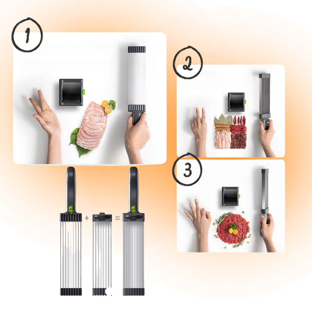 Adjustable Thickness Manual Meat Slicer