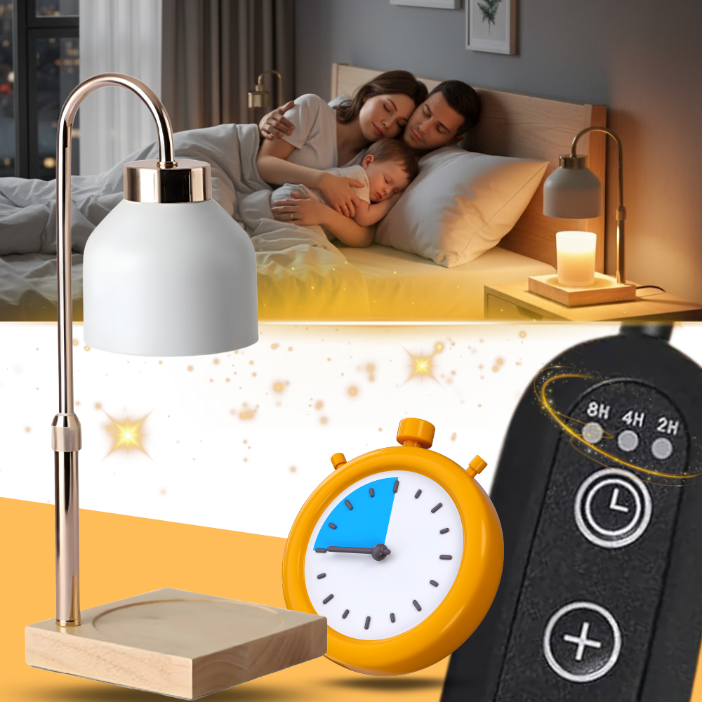 Aesthetic Candle Warm Lamp