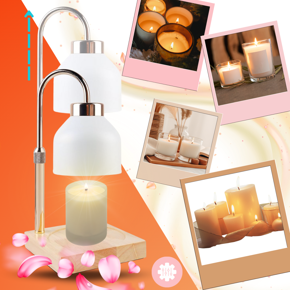 Aesthetic Candle Warm Lamp