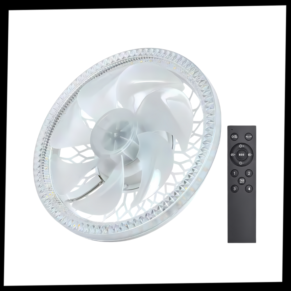 Aesthetic Ceiling Fan With Light And Remote