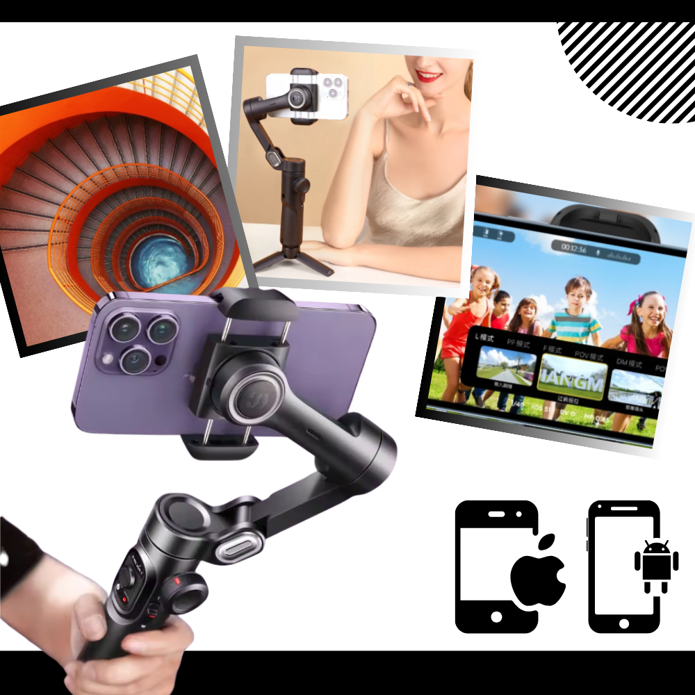 AI Tracking Phone Stabilizer