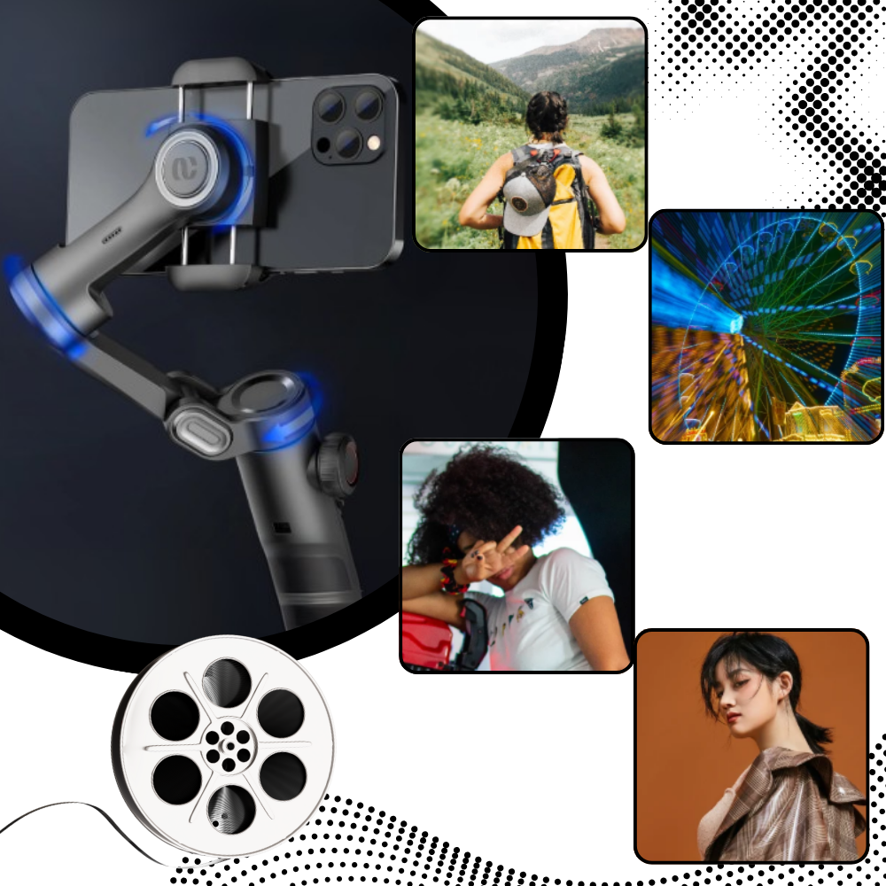 AI Tracking Phone Stabilizer